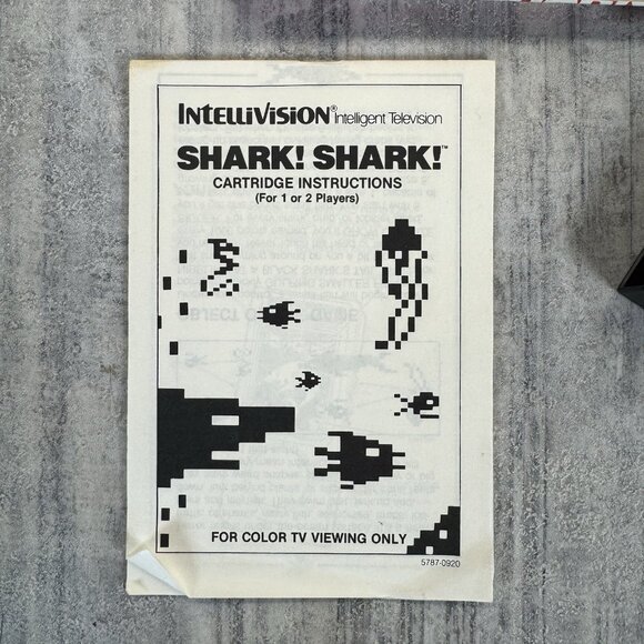 Shark Shark (Intellivision, 1982) - Picture 3 of 10